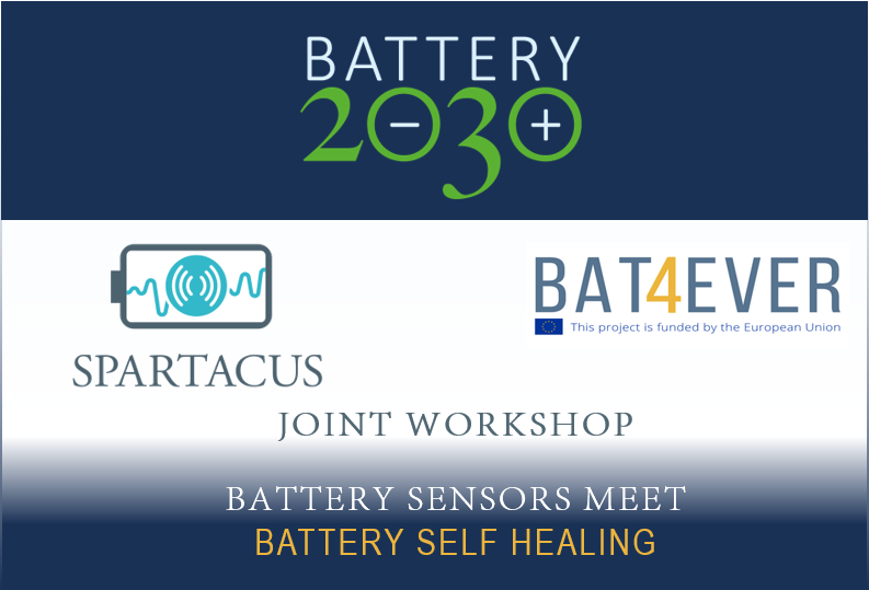 Joint workshop to pave the way for combining self healing and smart sensors for future batteries